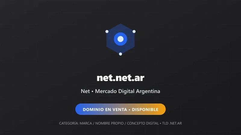 Identidad gráfica y activo digital para Net en Argentina